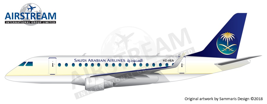 15 x E170-100LR's Sold to AerFin on behalf of Saudi Arabian Airlines