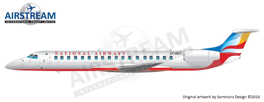 3 x ERJ-145EU's Sold to National Airways on behalf of NovoAir Ltd