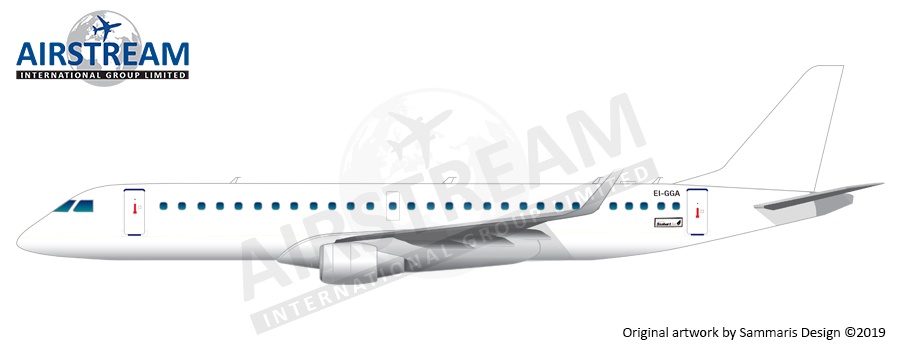 ERJ-195LR's x2 ACMI Lease from Stobart Air to KLM CityHopper